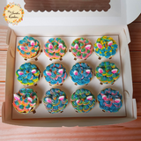 Unicorn Ears Artistic Cupcake