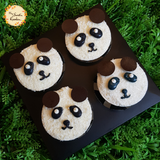 Panda Artistic Cupcake