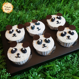 Panda Artistic Cupcake