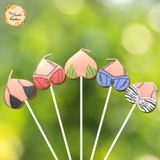 Summer Bikini Themed Candle