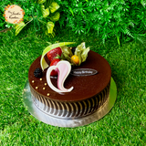 Chocolate Hazelnut Mousse Ganache with Berries