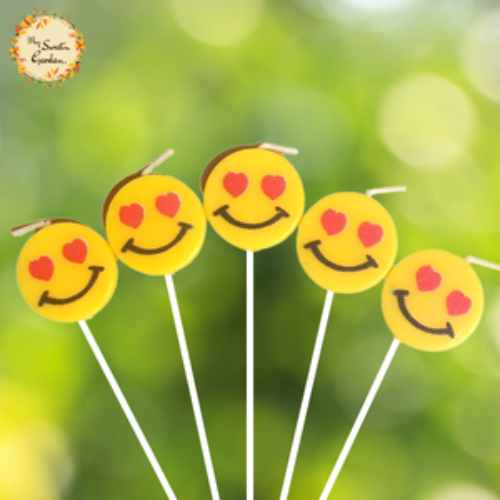 Emoji Themed Candle