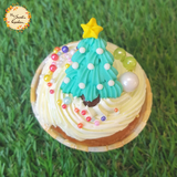 Christmas Tree Artistic Cupcake D