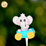 Jungle Animal on Train Clay Insert