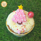 Christmas Tree Artistic Cupcake D