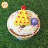 Christmas Tree Artistic Cupcake D