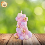 Dazzling Balloon Themed Candle
