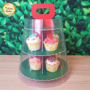 Assorted Christmas Themed Artistic Cupcake B