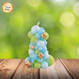 Dazzling Balloon Themed Candle