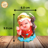 Oriental Elderly Couple Themed Candle