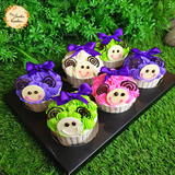 Spiral Sheep Artistic Cupcake