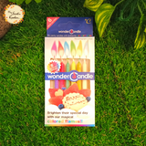 Colourful Flame Themed Candle