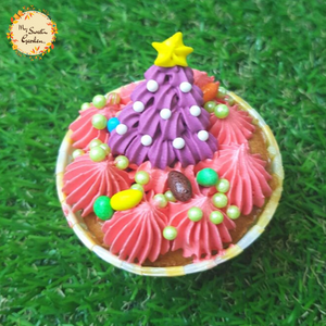 Christmas Tree Artistic Cupcake F