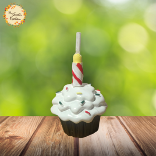 Cupcake Themed Candle