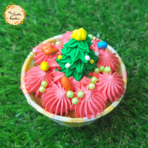 Christmas Tree Artistic Cupcake E