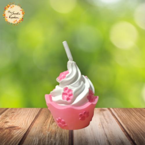 Cupcake Themed Candle