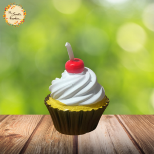 Cupcake Themed Candle