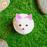 Kitty Cat Artistic Cupcake