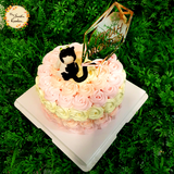 DIY Rosette Themed Cake Base C