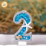 Marine Numbered Candle