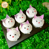 Kitty Cat Artistic Cupcake