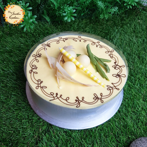 Sorrento Lemon Cream Cheese Mousse Cake