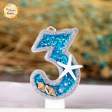 Marine Numbered Candle