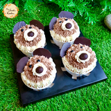 Doggy Artistic Cupcake