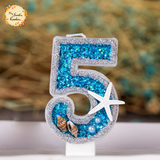 Marine Numbered Candle