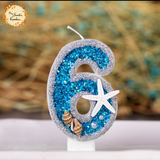 Marine Numbered Candle