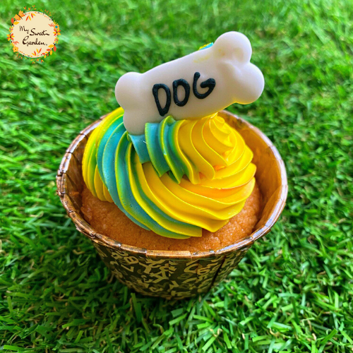 Doggy Treat Artistic Cupcake