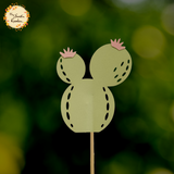 Succulent Cactus Happy Birthday Set Paper Insert