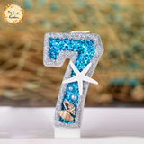 Marine Numbered Candle