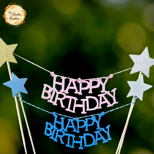 3D Hanging Banner Happy Birthday Felt Insert