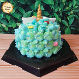 Rose Unicorn Artistic Cake