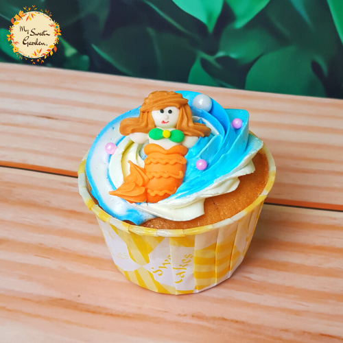 Mermaid Artistic Cupcake B