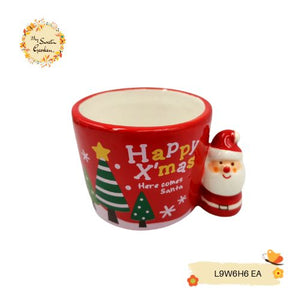 Christmas Mini Ceramic Dessert/ Drink Cups