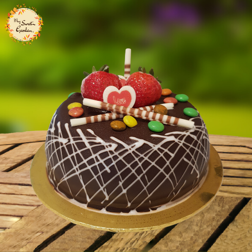 Chocoberry Dome Artistic Cake