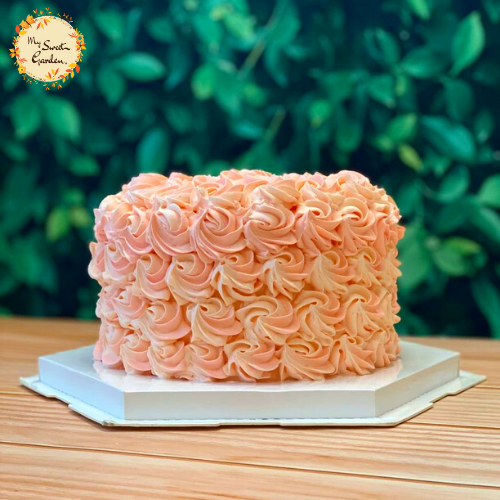 DIY Rosette Themed Cake Base A