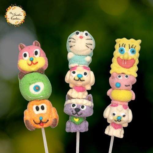 Assorted Gummies Cartoon