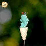 Assorted Gummies on a Cone with Pegga Pig, Octopus, Swan, and Dolphin design