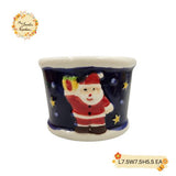 Christmas Mini Ceramic Dessert/ Drink Cups