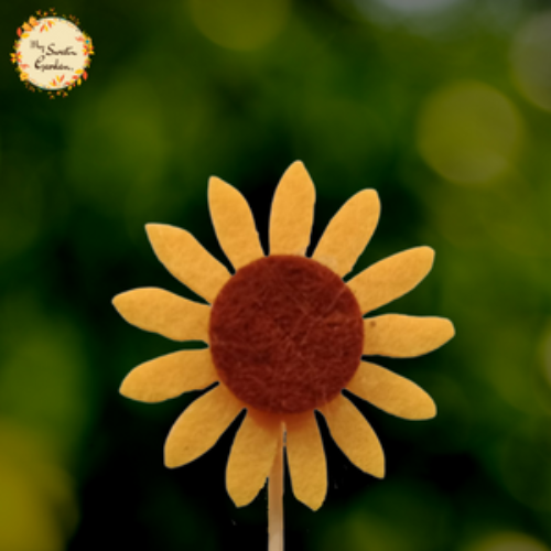 Sunflower Felt Insert