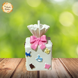 Baby Present Themed Candle