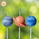 Planet Themed Candle
