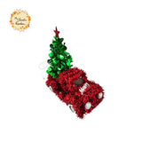 Tinsel Christmas Tree Hanging Decorations