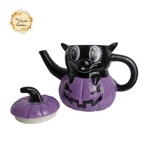 Halloween Limited Edition Ceramic Teapot Party Decoration