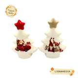 Christmas Salt & Pepper Porcelain Shaker Set