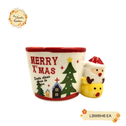 Christmas Mini Ceramic Dessert/ Drink Cups