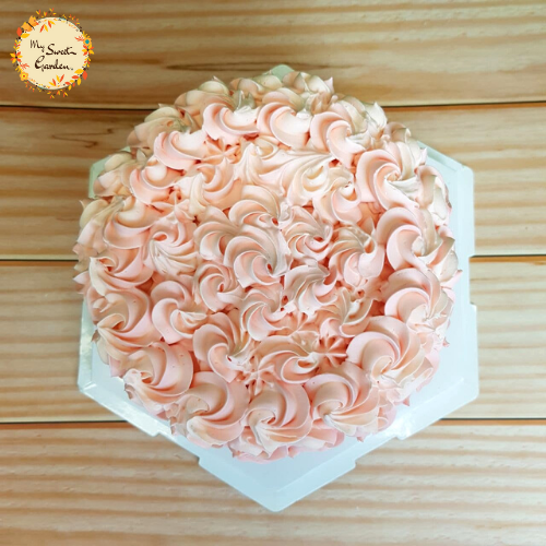DIY Rosette Themed Cake Base A